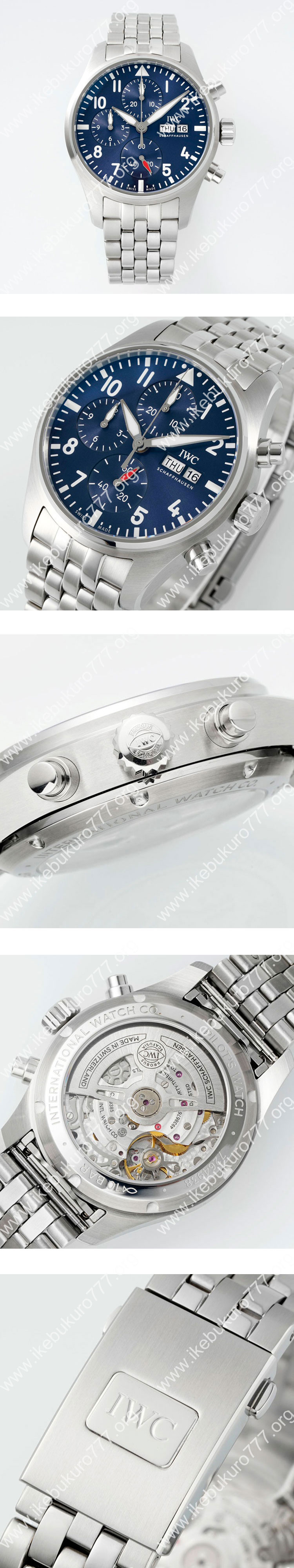 APS製最強の IWCコピー インターナショナルウォッチカンパニー パイロットウォッチ クロノグラフ 43mm IW378004