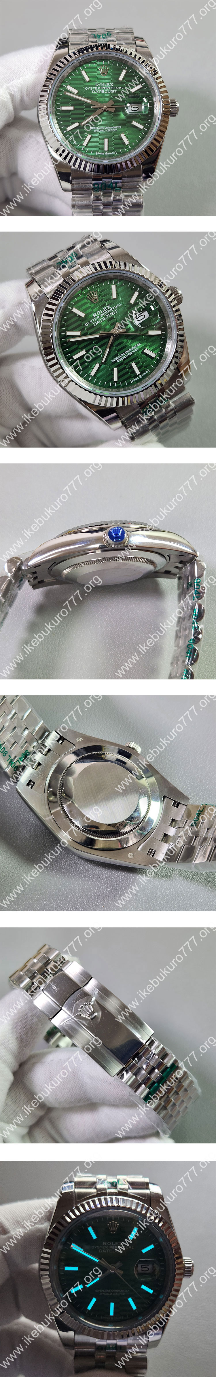 未使用品 ロレックスコピー126334 デイトジャスト 41mm ミントグリーン 人気シリーズ