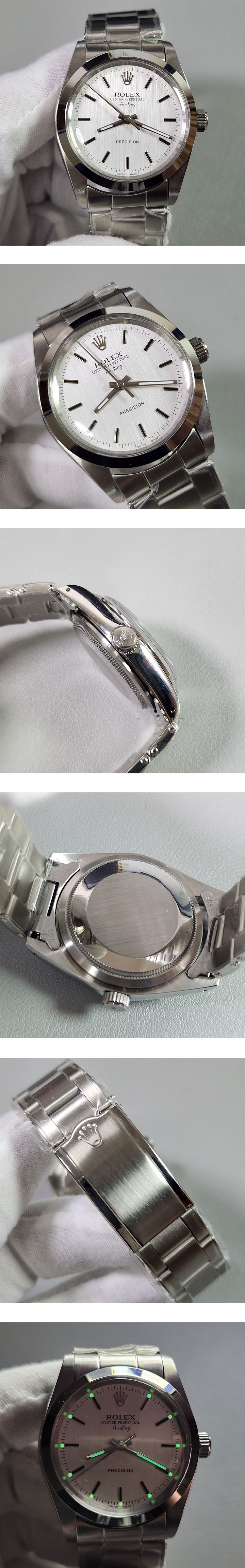 ハイランクレプリカウォッチ(RA製)ロレックス エアキング Ref.14000 (ミンシュウ機搭載)
