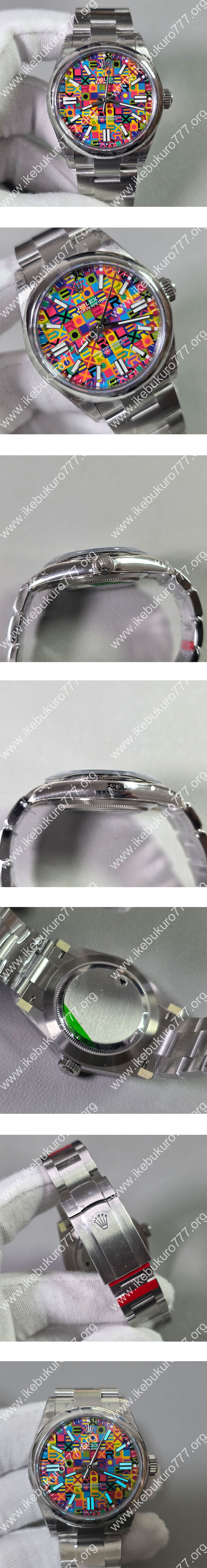 (VS製) ロレックスコピー M134300-0010 オイスターパーペチュアル 41mm マルチカラー