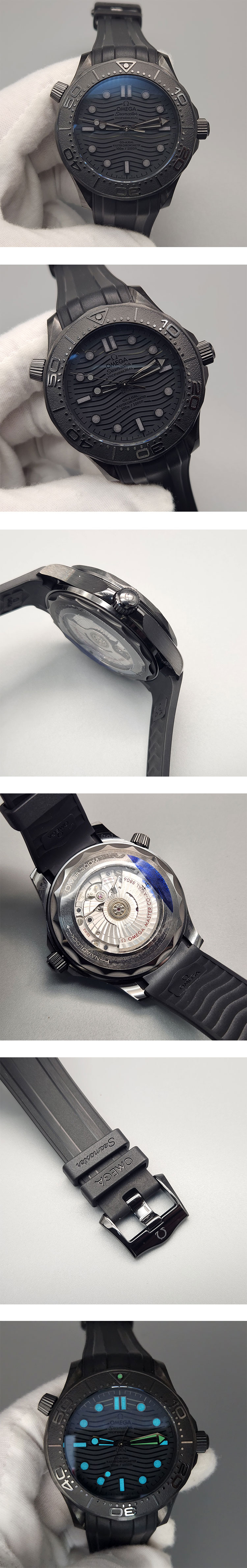 [VS製]OMEGAコピー シーマスター ダイバー300M ブラックセラミック 210.92.44.20.01.003 ハイグレード
