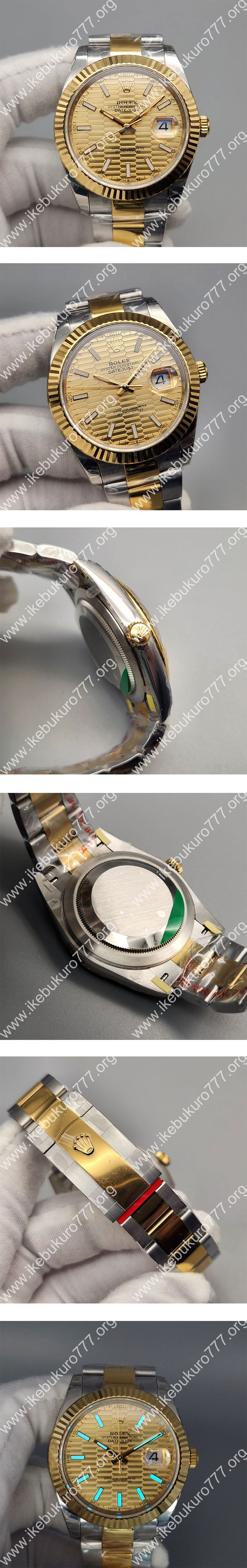 【XT製 安心購入】ロレックスコピー M126333-0021 デイトジャスト (コンビ)