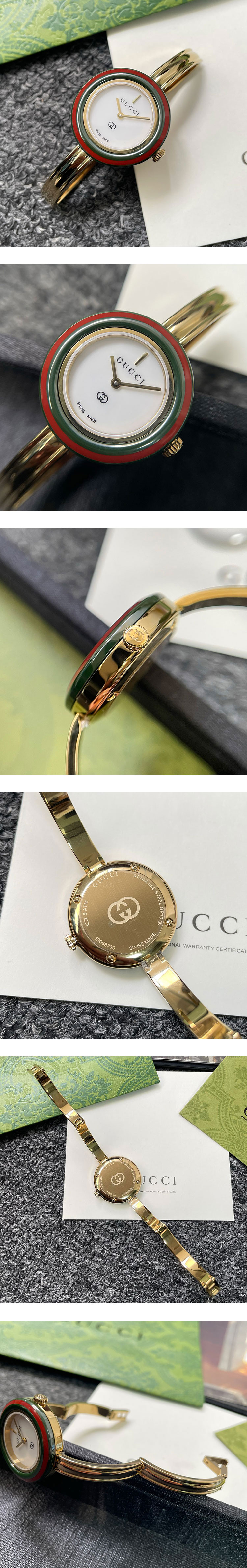 【GU製】ブランドスーパーコピーグッチ 1100L チェンジベゼル レディース