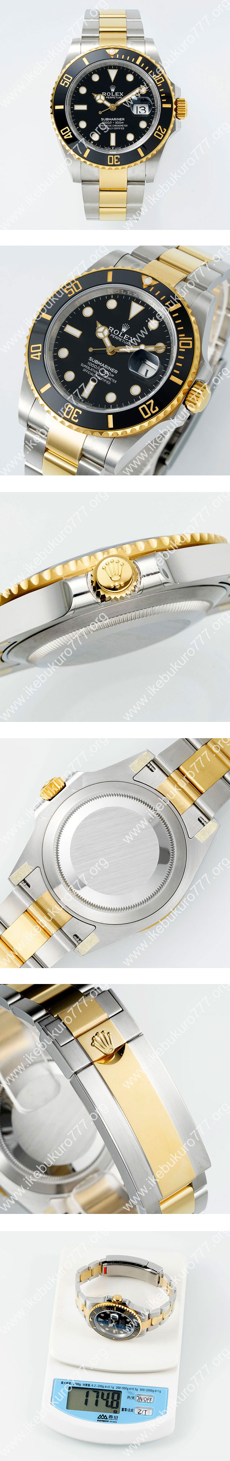 【超大人気 加重版】ロレックスコピー M126613LN-0002 サブマリーナー デイト 41mm 3235搭載 ARF製新品