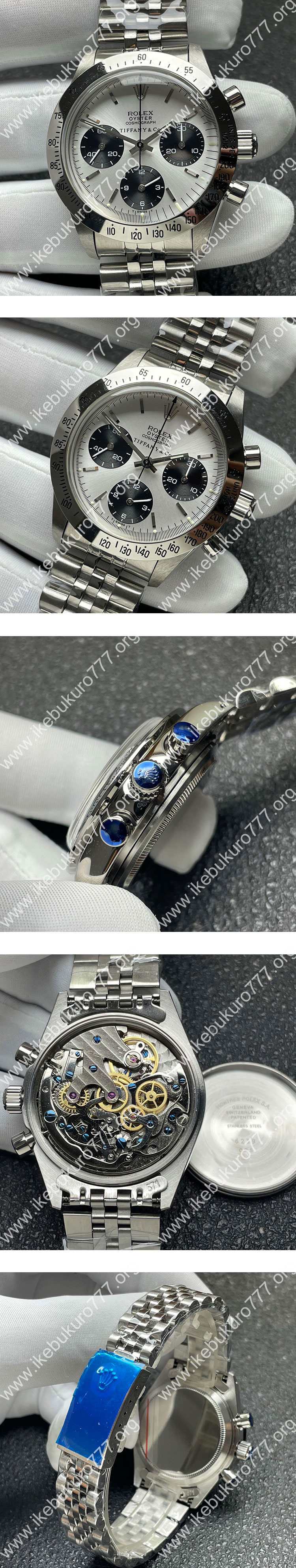 (ROLEX&Tiffany) ロレックスコピー デイトナ6239 シルバー SN工場製 品質安心