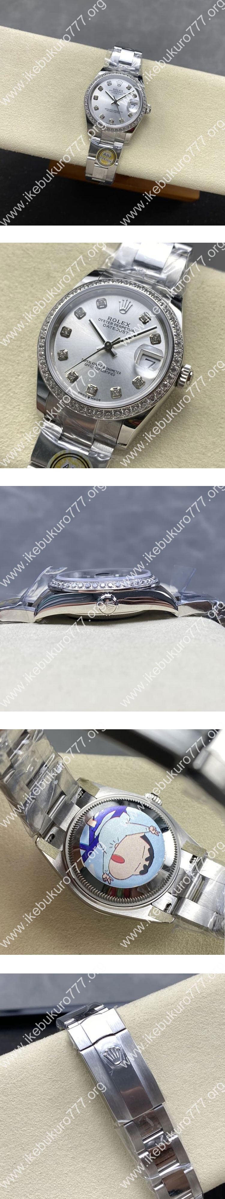 【ARF製 2236搭載】ロレックスコピー時計 M278384rbr-0033 デイトジャスト 31mm レディース 新規モデル時計