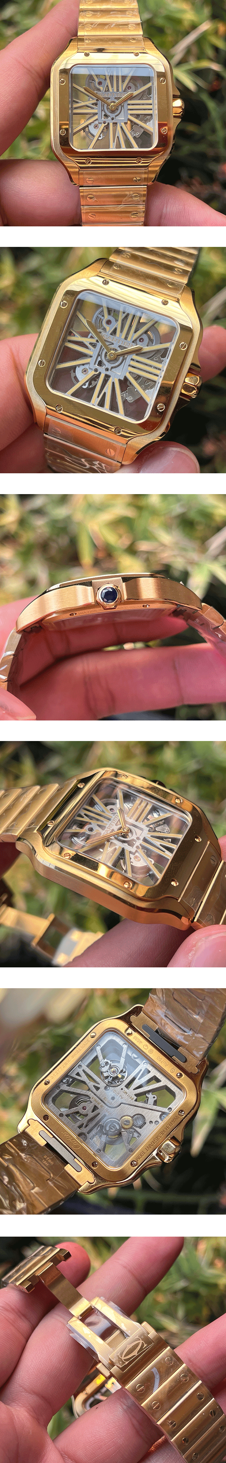 【RF工場 スーパーコピー時計】カルティエ サントス LM WHSA0042 人気上昇レプリカ時計