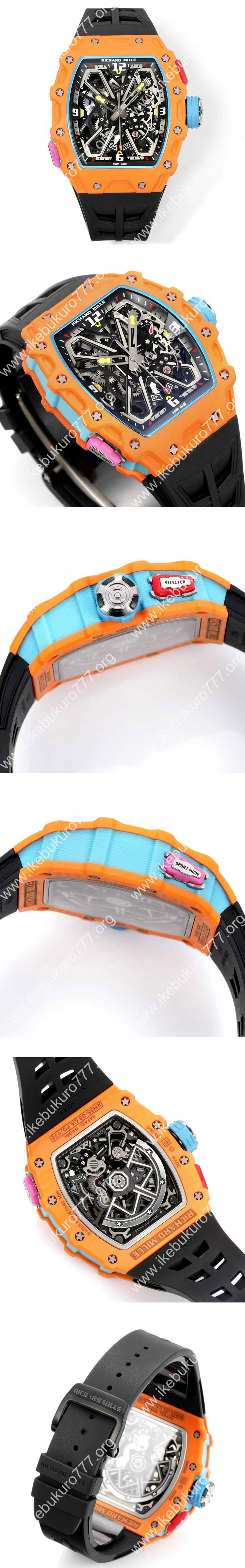 【RM製 2236搭載】日本人気リシャール・ミルコピー RM 35-03 ラファエル・ナダル 最高精密 オレンジ