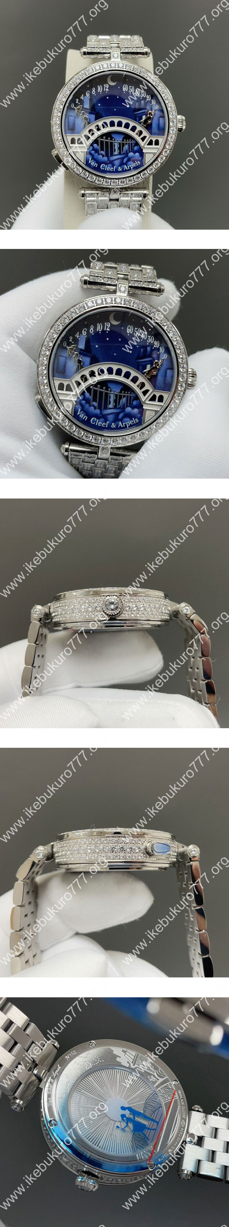 5G製 ヴァンクリーフ＆アーペルスーパーコピー時計 レディ アーペル バル デ ザムルー オートマタ VCARPET800
