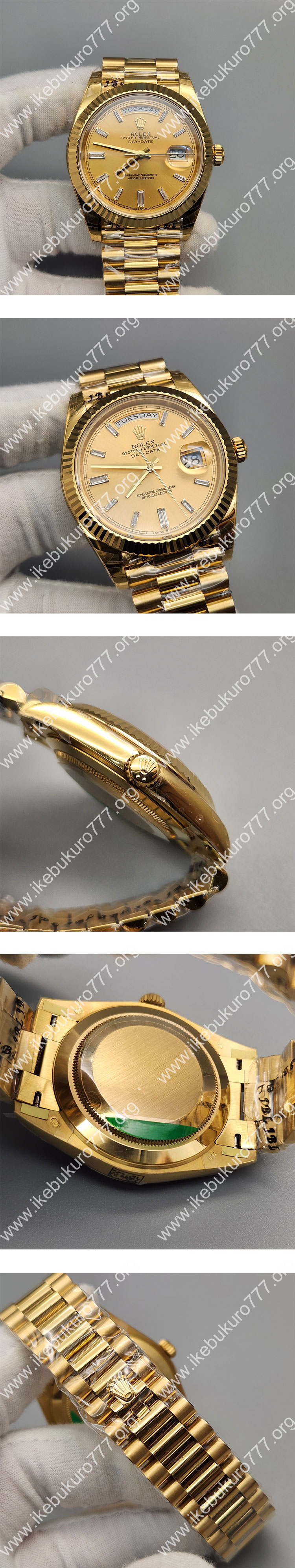 【XT製 ブラック】 デイデイト 228238A 41mm  人気ロレックスコピー時計