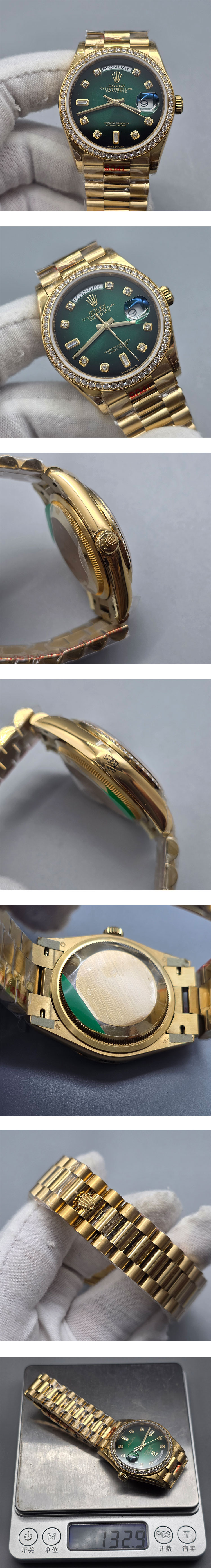 専門時計屋ロレックス デイデイト128348RBR(GM製造工場)