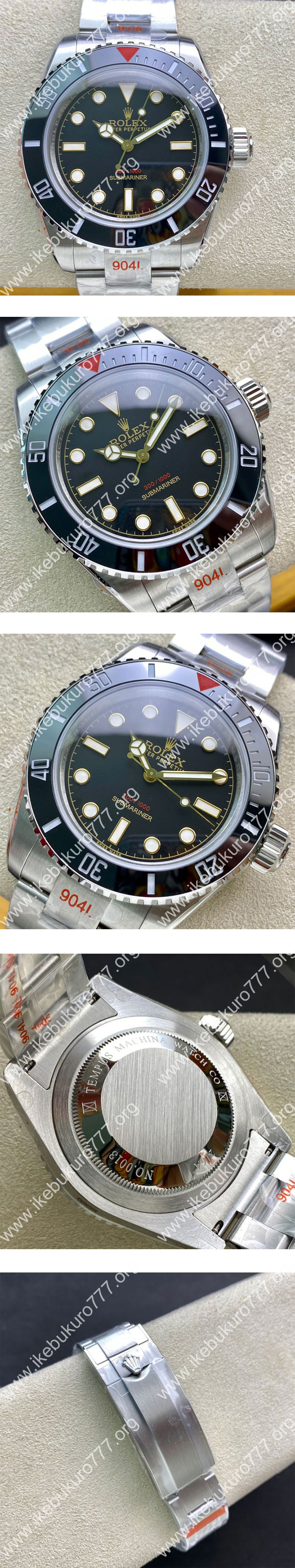 (GM製 904L)リミテッドエディション商品ロレックスコピー サブマリーナー 114060