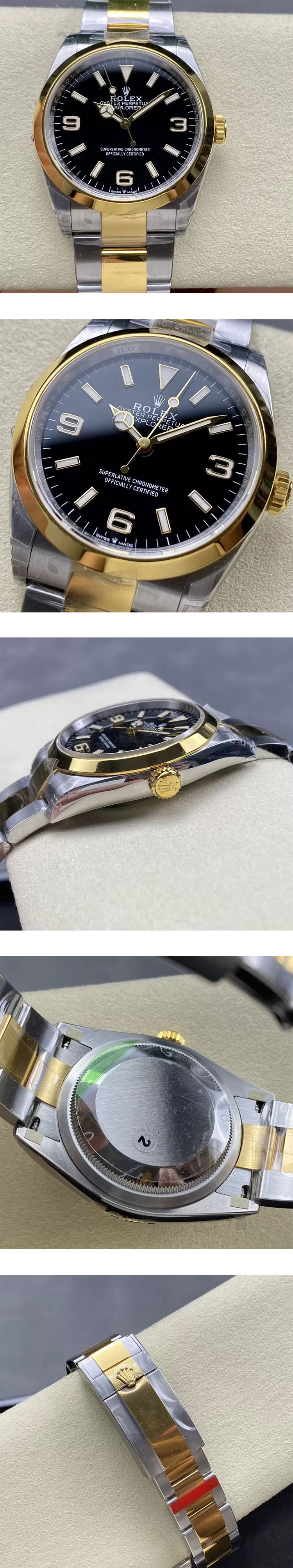 (VS工場)ロレックス エクスプローラースーパーコピー時計 M124273-0001(日差±5秒_)