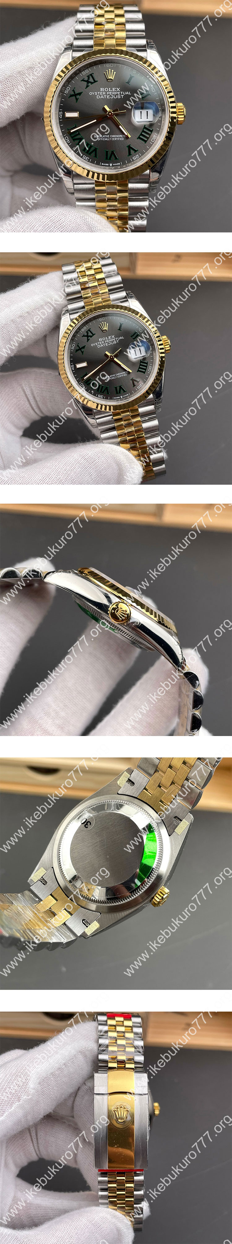 【QF製 加重版】 ロレックスコピー 126233  デイトジャスト 36mm 全力で品質保証 砲金