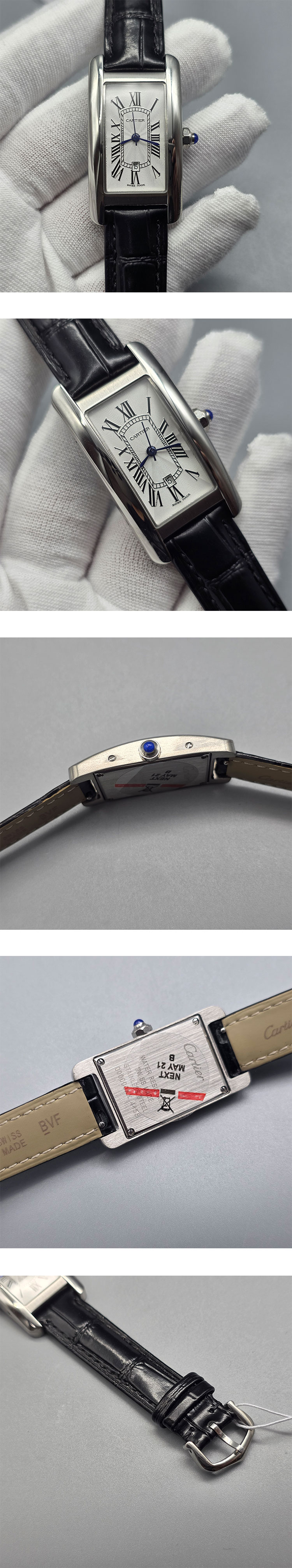 カルティエ タンク， MIYOTA製クオーツムーブメント(日本製）搭載！
