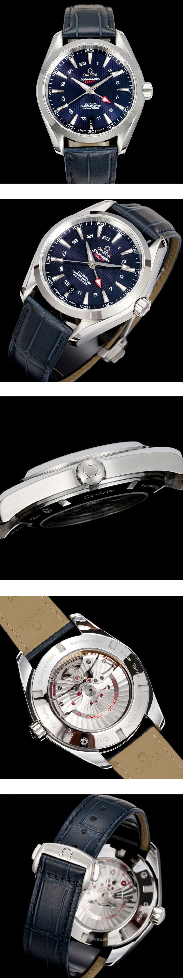 OVS製 シーマスター アクアテラ 150M コーアクシャル GMT 43mm 231.13.43.22.03.001 オメガスーパーコピー時計