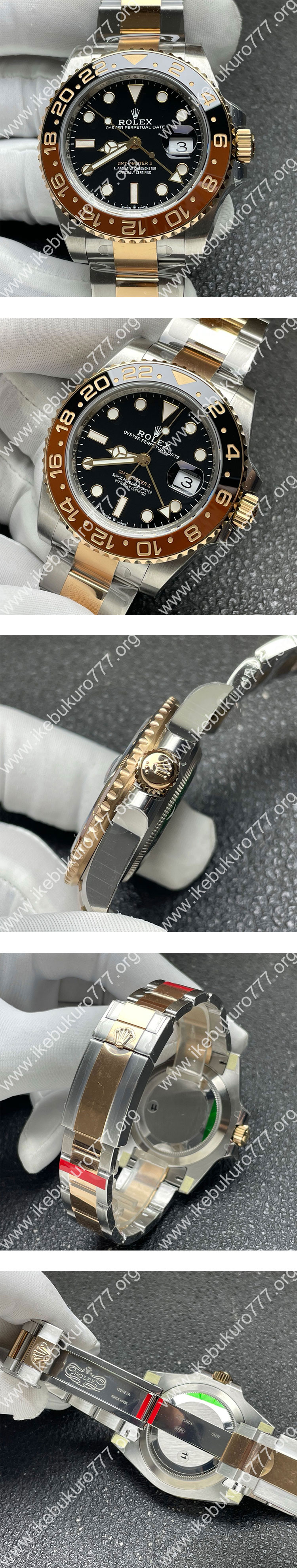 【VS製】加重版 ロレックスコピー 126711CHNR GMTマスター 40mm 目玉商品