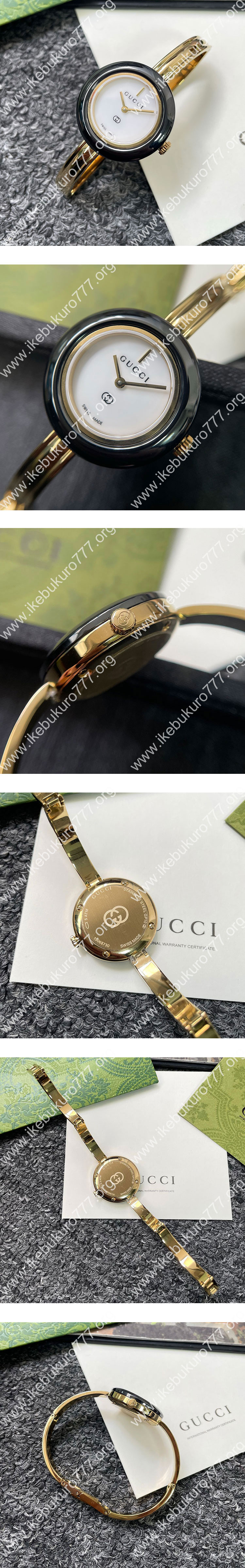 【GU製】グッチスーパーコピー時計 1100-L チェンジベゼル レディース  贈り物に最適