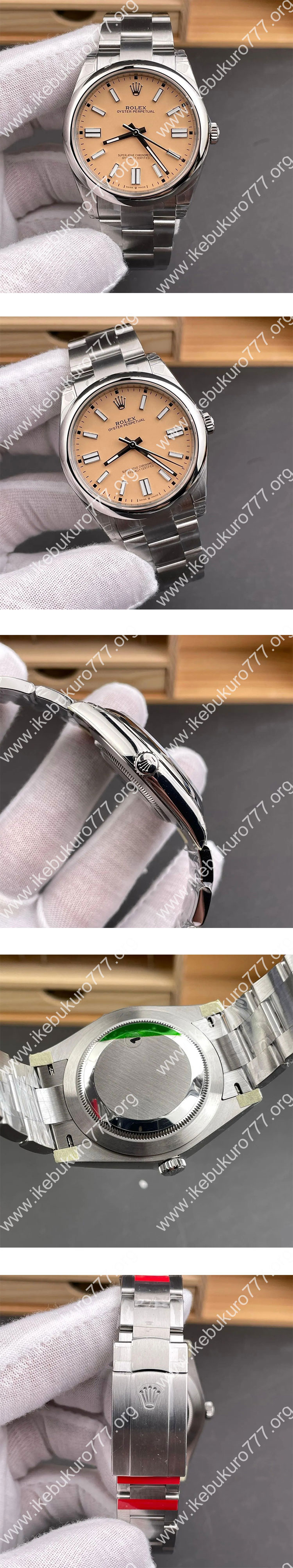 (VS製 ベージュ) ロレックスコピー M134300-0007 オイスターパーペチュアル 41mm 3230搭載 ベージュ