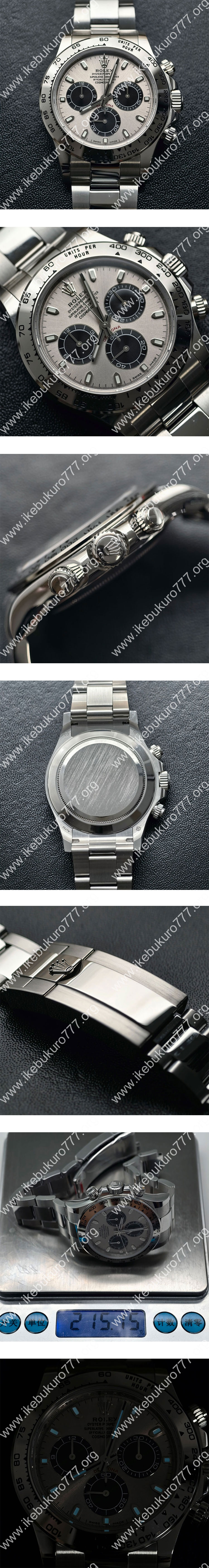 【ロレックスコピー BDS工場】コスモグラフ デイトナ M116509-0072 スチール/ブラック 加重版 砲金
