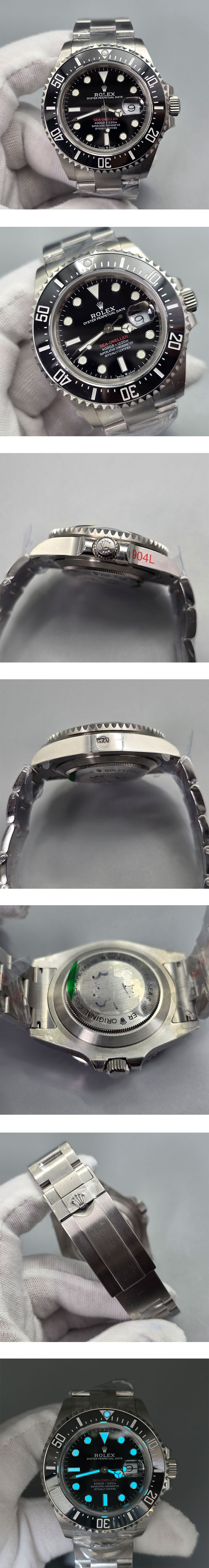 ロレックス シードゥエラー 3235ムーブメント搭載！ M126600-0001  メンズ腕時計 43mm 904L