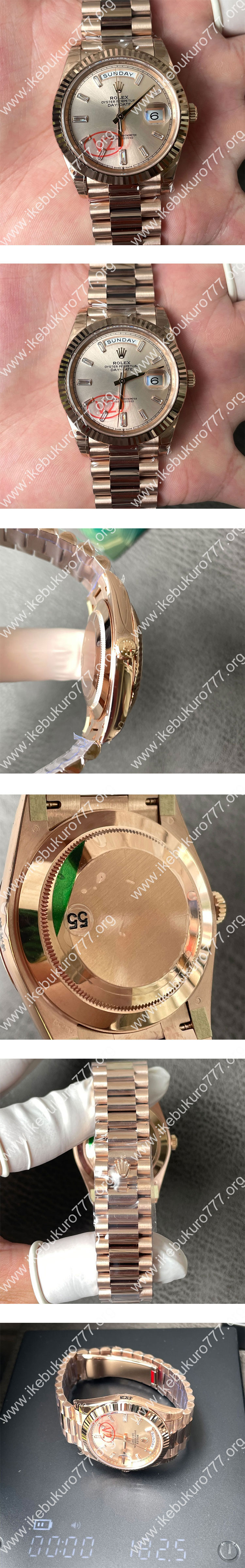 【VS製 加重版】ロレックスコピー M228235-0004 デイデイト 40mm 最高ランク 著名なブランド