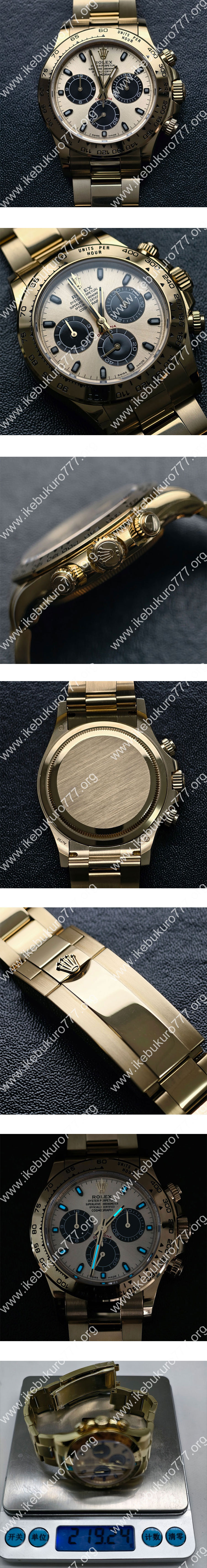【BDS工場·砲金加重版 】ロレックスコピーM116508-0014 コスモグラフデイトナ  シャンパン文字盤