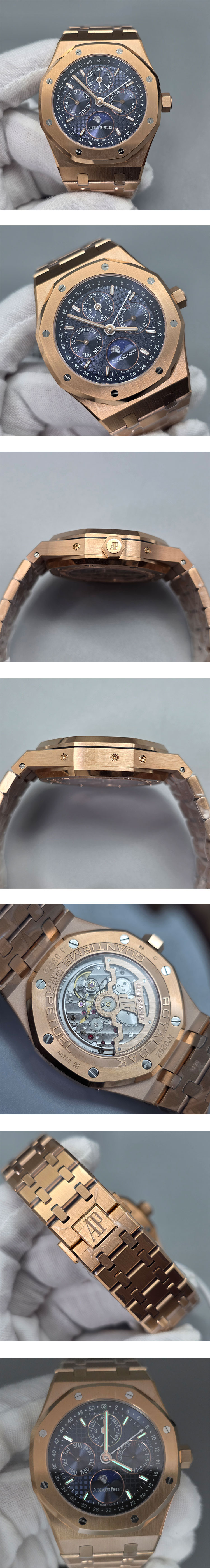 (BBSメーカー)大型メーカー時計オーデマピゲロイヤルオーク26574OR.OO.1220OR.02 好評腕スーパーコピー時計