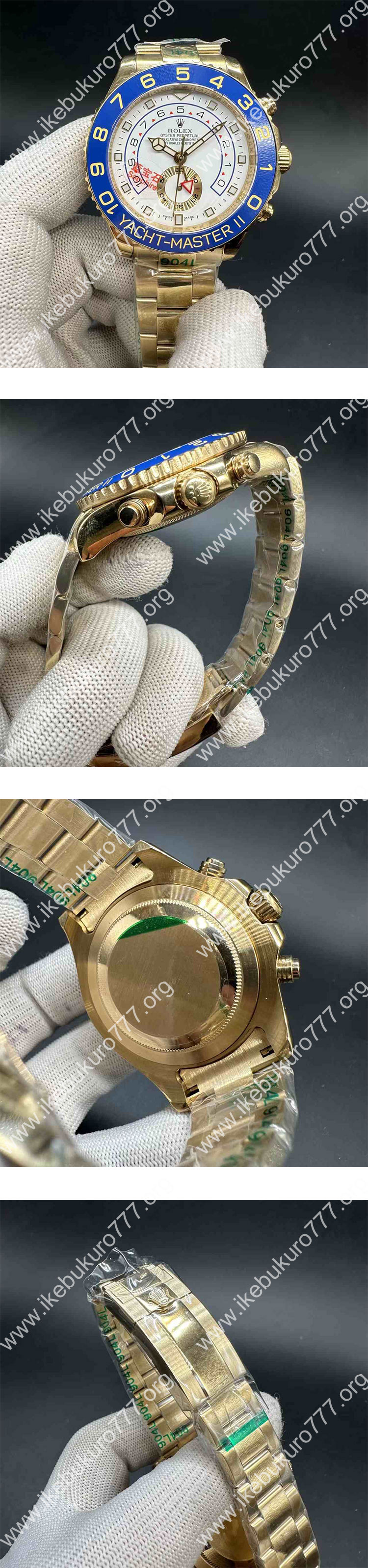 (TT製) ロレックスコピー時計 ヨットマスターII M116688-0002  ホワイト  最安価格挑戦