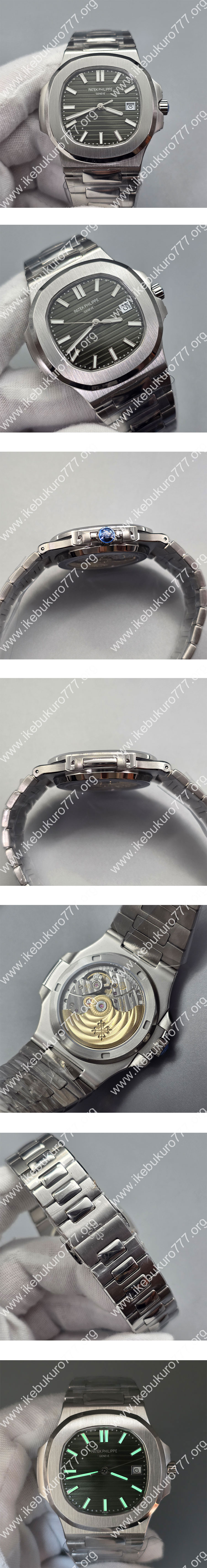 (AA工場) 好評人気 ノーチラス グリーン 5711/1A-014 パテックフィリップスーパーコピー時計販売店