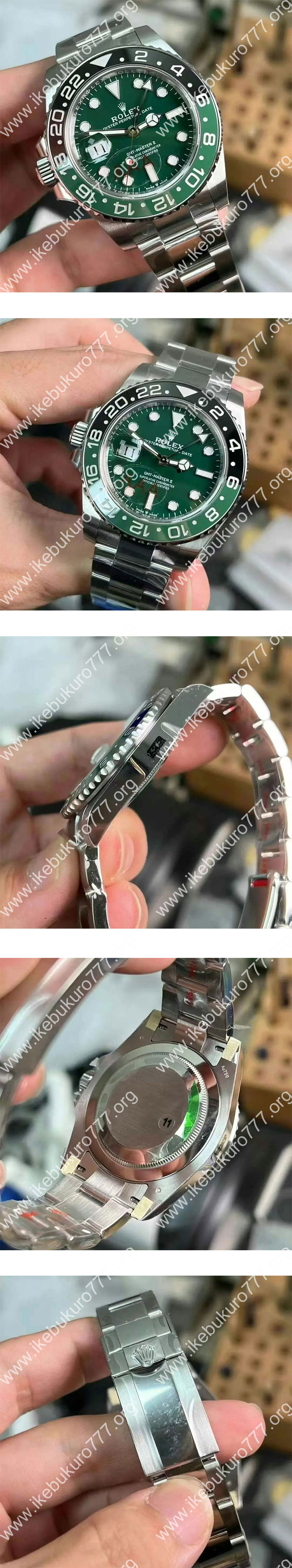 【VS製】ロレックスコピー M126729VTNR-0001 GMTマスター II グリーン 目玉商品
