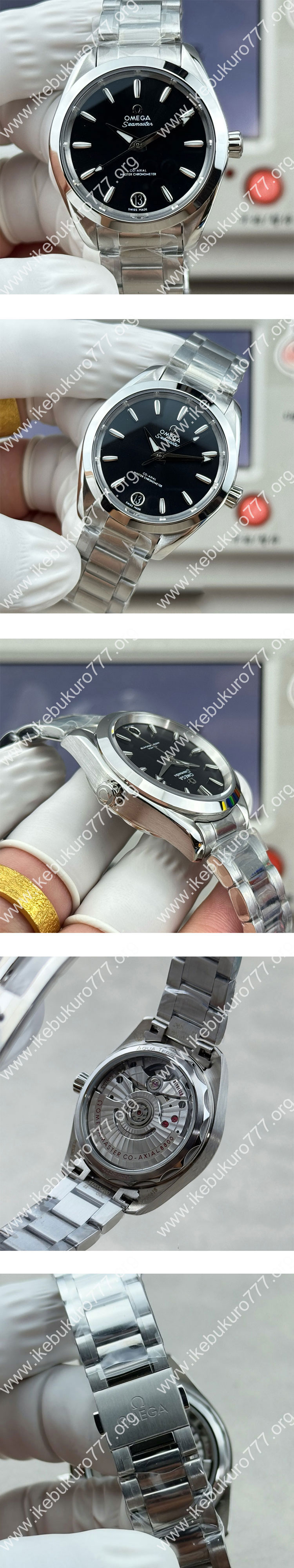 VS+工場 オメガ シーマスター 220.10.34.20.01.001 シーマスター アクアテラ 34 mm ステンレススティール