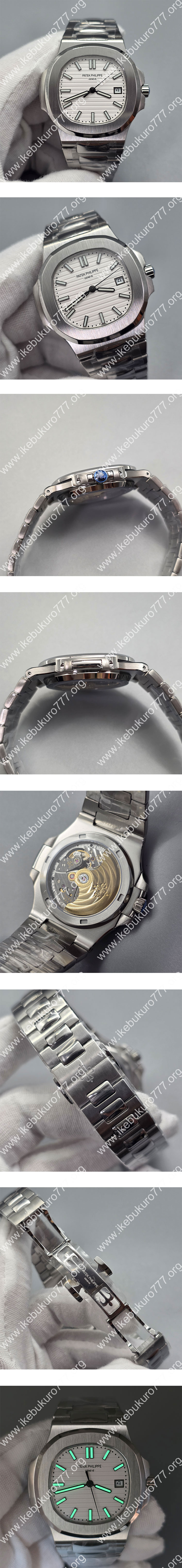 (AA工場) パテックフィリップコピーノーチラス 5711/1A-011 ホワイト 会員登録簡単
