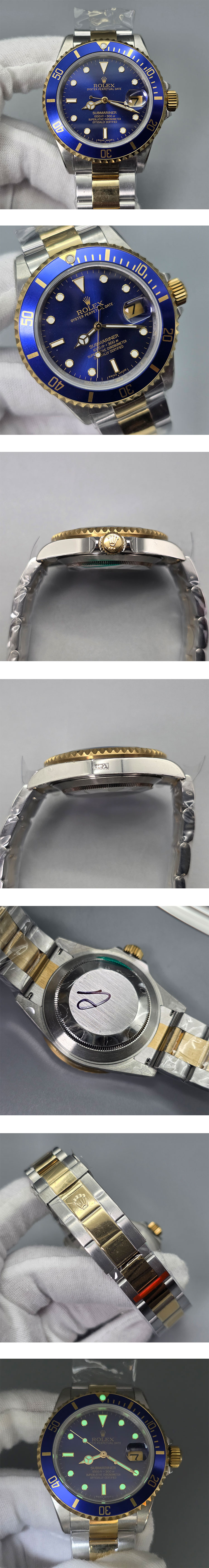 堅牢時計ロレックス サブマリーナー 16613(GM製造工場)