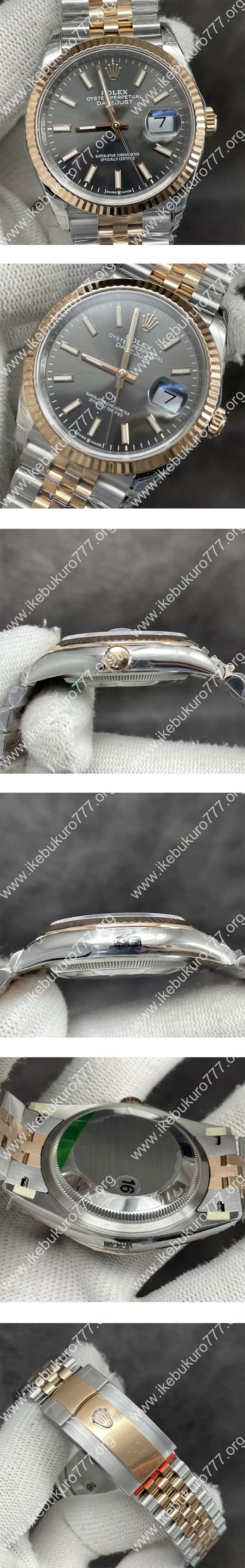 (VS製) デイトジャスト M126231-0013 グレー ロレックススーパーコピー時計