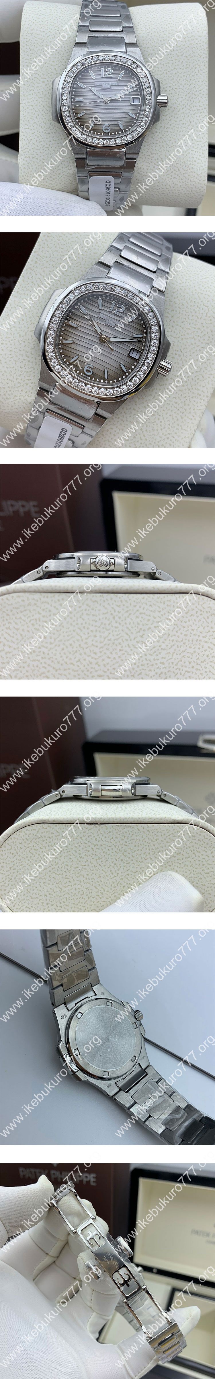 【RRR製】スーパーコピー時計パテックフィリップノーチラス 7010/1G-012 電池式腕時 ケース径32㎜レディース