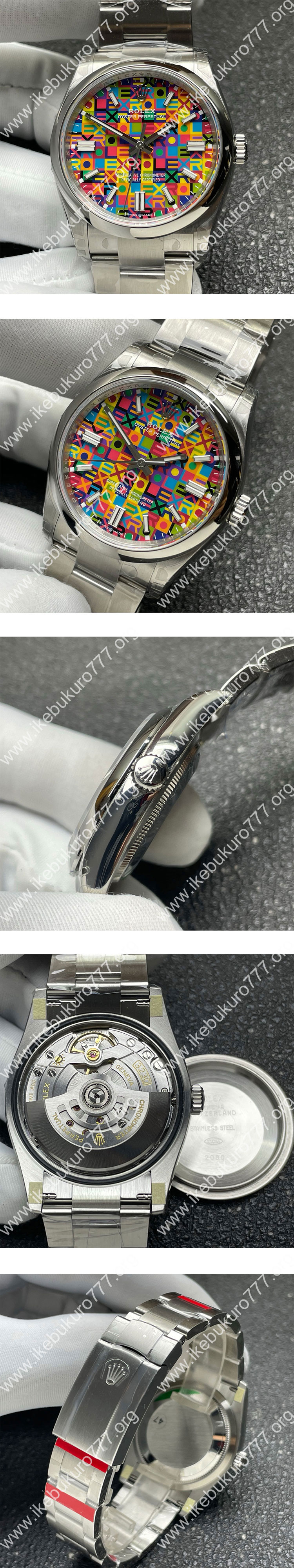 (VS製) ロレックスコピー 126000 オイスターパーペチュアル 36mm マルチカラー