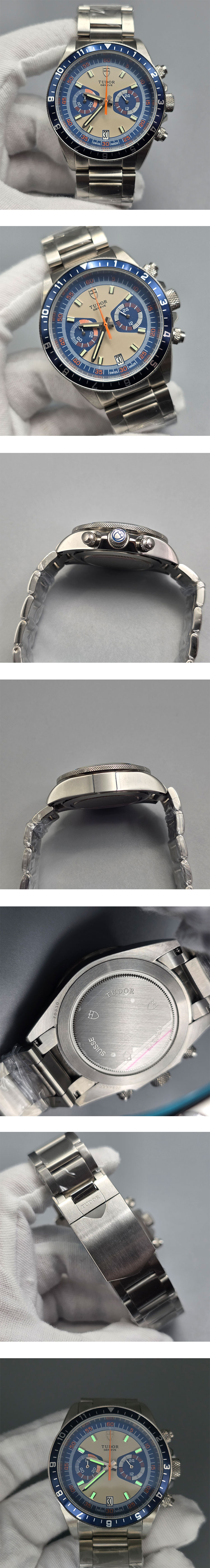 チュードル  ヘリテージ クロノグラフ 40mm クォーツムーブメント！
