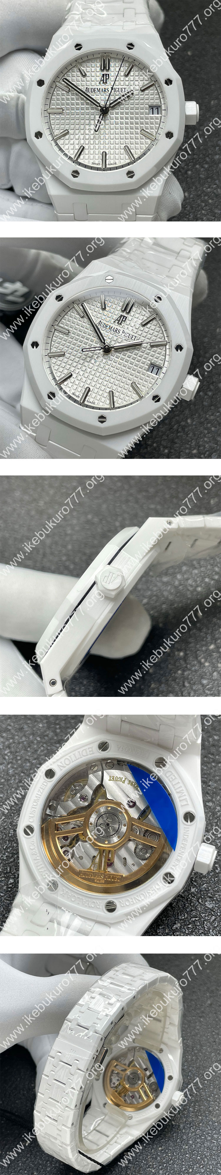 【ZF製】オーデマピゲロイヤルオーク スーパーコピー時計 15500 Replica White