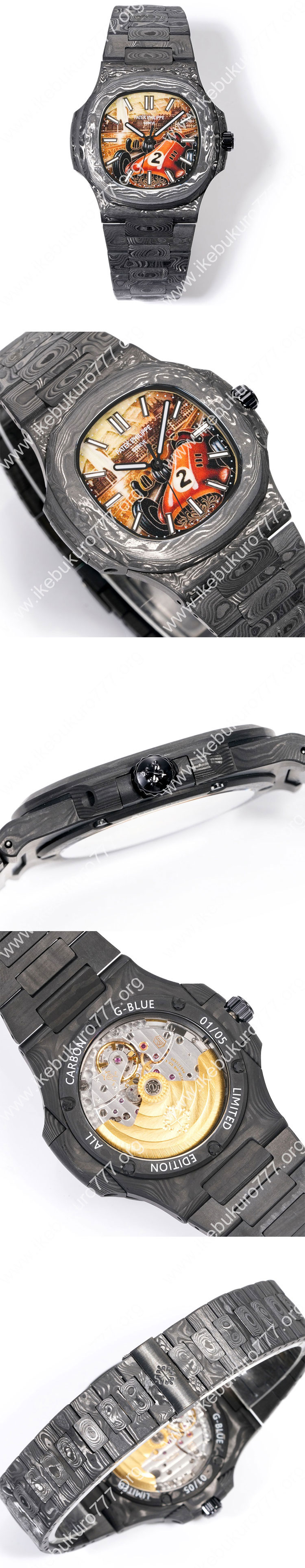 【6G製造】DIWパテック・フィリップコピー改装 ノーチラス 5711R グレー 品質強化品