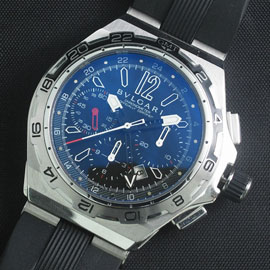 ブルガリ ディアゴノ X-PRO クロノ GMT Asian 7750搭載 28800振動