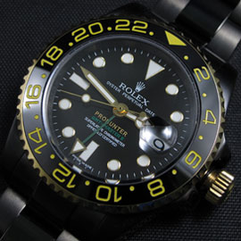 高級品取り扱いストアROLEX GMT(全面ブラック)