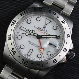 腕時計争奪戦ロレックス エクスプローラー(ホワイト文字盤42mm)