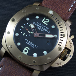 Nランク腕時計パネライ ルミノール (18Kピンクゴールド)