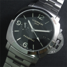 高精度 PANERAI LUMINOR マリーナ PAM00352 Asian 7750搭載 Automatic カレンダー ブラック文字盤