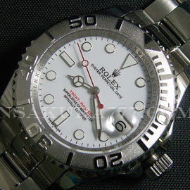 メンズ腕時計特集ROLEXヨットマスター16622白文字盤スーパールミナンス(ブルー夜光)