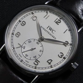 自社製腕時計IWC ポルトフィーノ904ステンレス革ベルトタイプ