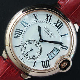 安心購入 CARTIER カリブル ドゥ カルティエ，Asian  AUTOMATIC  ピンクゴールド  スモールセコンド