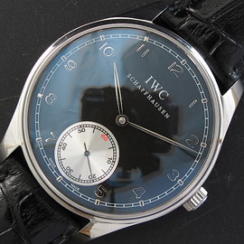 自動巻き腕時計IWC ポルトフィーノ(ブラック文字盤アラビア数字インデックス)