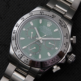 メンズ腕時計おすすめROLEXデイトナ116500LN(グリーン文字盤)